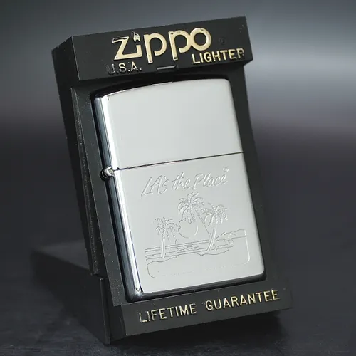 ZIPPO XƯA 1998 - HÀNG XƯA THẬP NIÊN 90s _ CHỦ ĐỀ LA’S THE PLACE