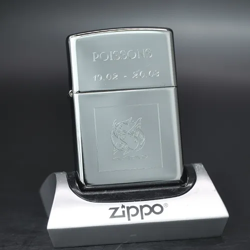 ZIPPO XƯA 1998 - HÀNG XƯA THẬP NIÊN 90s _ CHỦ ĐỀ ZIPPO POISSONS