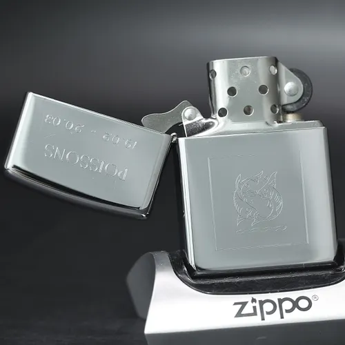 ZIPPO XƯA 1998 - HÀNG XƯA THẬP NIÊN 90s _ CHỦ ĐỀ ZIPPO POISSONS