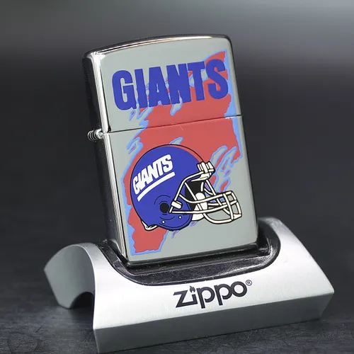 ZIPPO XƯA 1997 - HÀNG XƯA THẬP NIÊN 90s _ CHỦ ĐỀ FOOTBALL - GIANTS