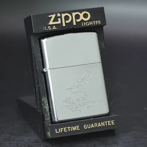 ZIPPO XƯA 1997 - HÀNG XƯA THẬP NIÊN 90s _ CHỦ ĐỀ SAIPAN M.I.