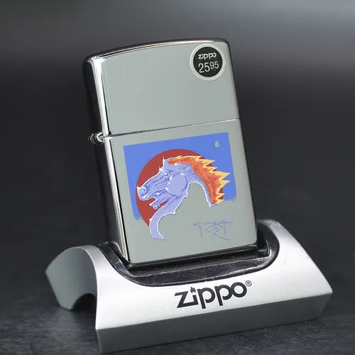 ZIPPO XƯA 1997 - HÀNG XƯA THẬP NIÊN 90s _ CHỦ ĐỀ HORSE