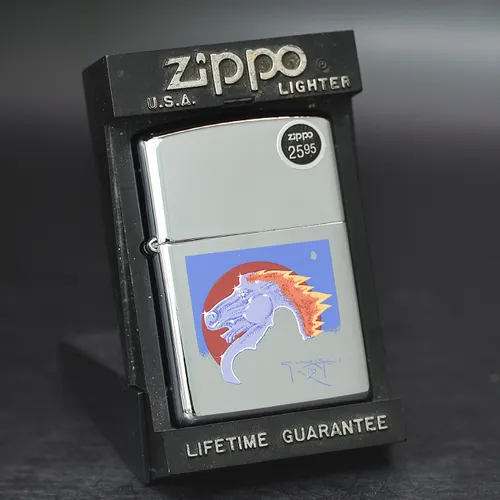 ZIPPO XƯA 1997 - HÀNG XƯA THẬP NIÊN 90s _ CHỦ ĐỀ HORSE