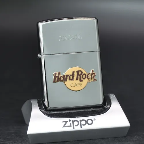 ZIPPO XƯA 2000 - HÀNG XƯA 2000s _ CHỦ ĐỀ HARD ROCK CAFE SEOUL