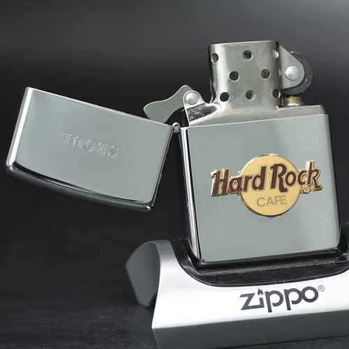 ZIPPO XƯA 2000 - HÀNG XƯA 2000s _ CHỦ ĐỀ HARD ROCK CAFE SEOUL