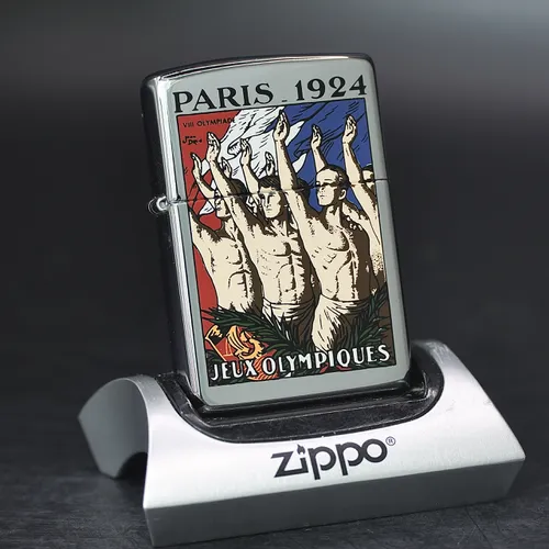 ZIPPO XƯA 1996 - HÀNG XƯA THẬP NIÊN 90s _ CHỦ ĐỀ PARIS OLYMPICS_1924