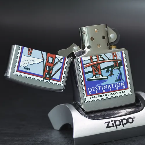 ZIPPO XƯA 2000 - HÀNG XƯA 2000s _ CHỦ ĐỀ DESTINATION SERIES.
