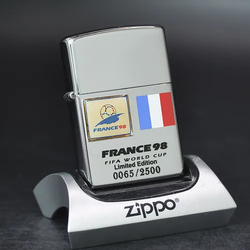 ZIPPO XƯA 1997 - HÀNG XƯA THẬP NIÊN 90s _ CHỦ ĐỀ FRANCE 98 FIFA WORLD CUP