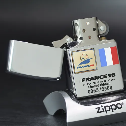 ZIPPO XƯA 1997 - HÀNG XƯA THẬP NIÊN 90s _ CHỦ ĐỀ FRANCE 98 FIFA WORLD CUP