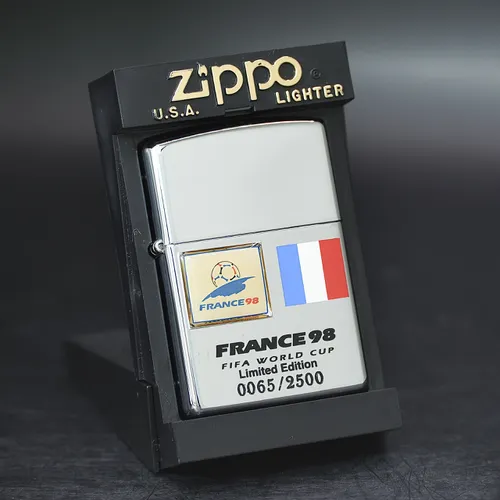 ZIPPO XƯA 1997 - HÀNG XƯA THẬP NIÊN 90s _ CHỦ ĐỀ FRANCE 98 FIFA WORLD CUP