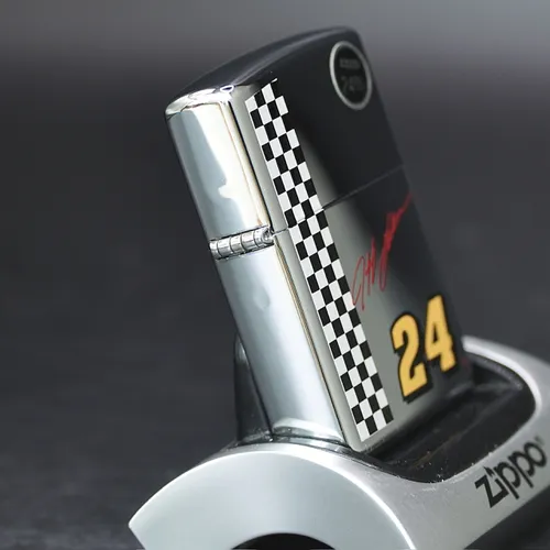 ZIPPO XƯA 1996 - HÀNG XƯA THẬP NIÊN 90s _ CHỦ ĐỀ JEFF GORDON SIGN