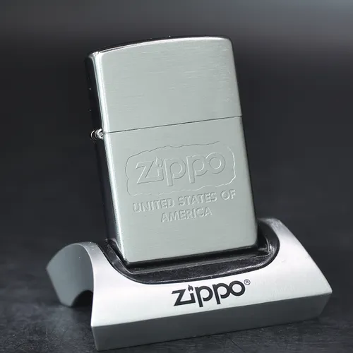 ZIPPO XƯA 1997 - HÀNG XƯA THẬP NIÊN 90s _ CHỦ ĐỀ LOGO ZIPPO BRUSHED