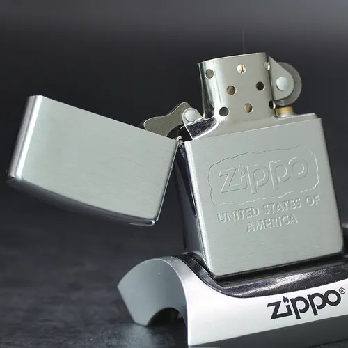 ZIPPO XƯA 1997 - HÀNG XƯA THẬP NIÊN 90s _ CHỦ ĐỀ LOGO ZIPPO BRUSHED