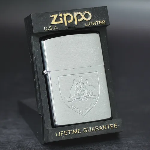 ZIPPO XƯA 1994 - HÀNG XƯA THẬP NIÊN 90s _ CHỦ ĐỀ LOGO AUSTRALIA COAT OF ARMS