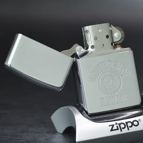 ZIPPO XƯA 1993 - HÀNG XƯA THẬP NIÊN 90s _ CHỦ ĐỀ UNIVERSITY OF HAWAII