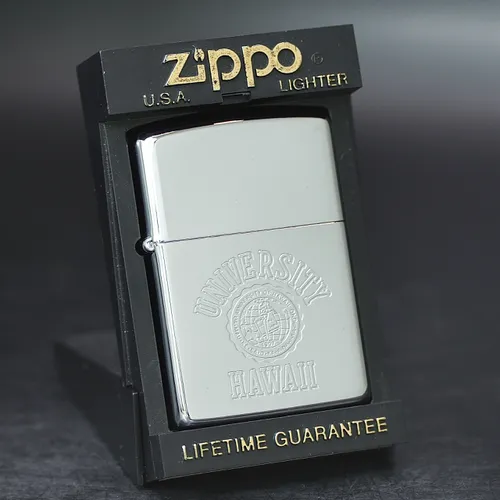 ZIPPO XƯA 1993 - HÀNG XƯA THẬP NIÊN 90s _ CHỦ ĐỀ UNIVERSITY OF HAWAII