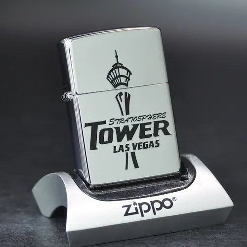 ZIPPO XƯA 1999 - HÀNG XƯA THẬP NIÊN 90s _ CHỦ ĐỀ STRATOSPHERE TOWER LAS VEGAS