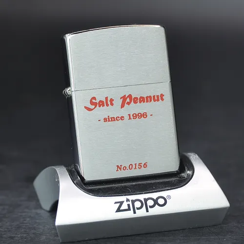 ZIPPO XƯA 1997 - HÀNG XƯA THẬP NIÊN 90s _ CHỦ ĐỀ SALT PEANUT