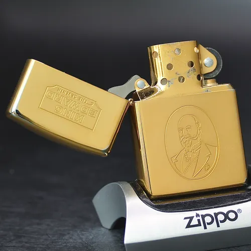 ZIPPO XƯA 1995 - HÀNG XƯA THẬP NIÊN 90s _ CHỦ ĐỀ KING EDWARD THE SEVENTH