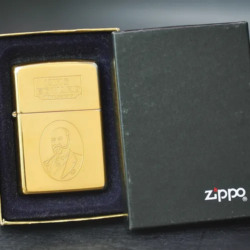 ZIPPO XƯA 1995 - HÀNG XƯA THẬP NIÊN 90s _ CHỦ ĐỀ KING EDWARD THE SEVENTH
