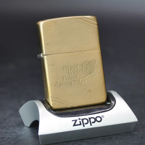ZIPPO XƯA CHU NIÊN 32-82 - HÀNG XƯA THẬP NIÊN 80s _ CHỦ ĐỀ WORLD WIDE TRAVEL
