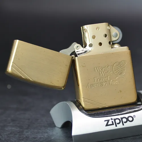 ZIPPO XƯA CHU NIÊN 32-82 - HÀNG XƯA THẬP NIÊN 80s _ CHỦ ĐỀ WORLD WIDE TRAVEL