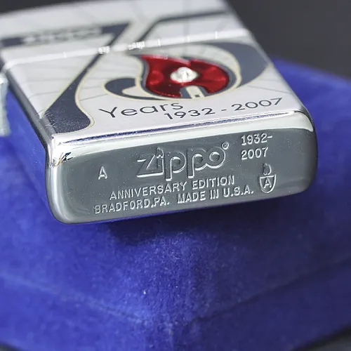 ZIPPO XƯA BẢN ĐẶC BIỆT 2007 - HÀNG XƯA 2000s _ CHỦ ĐỀ KỶ NIỆM 75 NĂM THÀNH LẬP