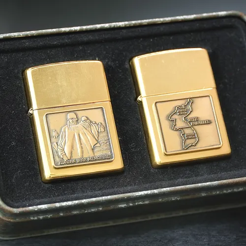 SET ZIPPO XƯA 1997 - HÀNG XƯA THẬP NIÊN 90s _ CHỦ ĐỀ KOREAN WAR MEMORIAL