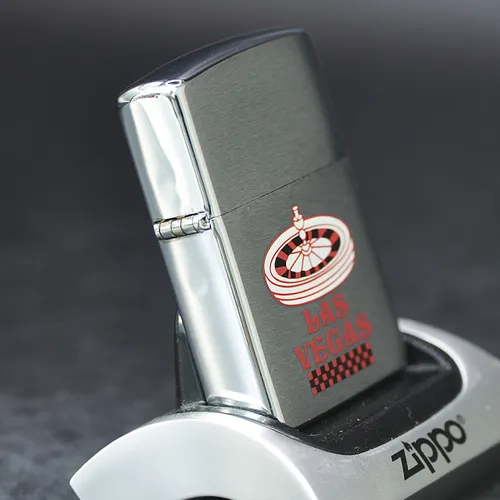 ZIPPO XƯA 2000 - HÀNG XƯA 2000s _ CHỦ ĐỀ LAS VEGAS SPINNING CASINO ROULETTE
