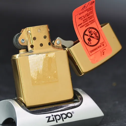 ZIPPO XƯA 1994 MẠ VÀNG - HÀNG XƯA THẬP NIÊN 90s _ CHỦ ĐỀ DIAGONAL DESIGN