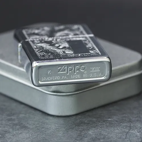 ZIPPO XƯA 1997- HÀNG XƯA THẬP NIÊN 90s _ CHỦ ĐỀ VENETIAN DESIGN