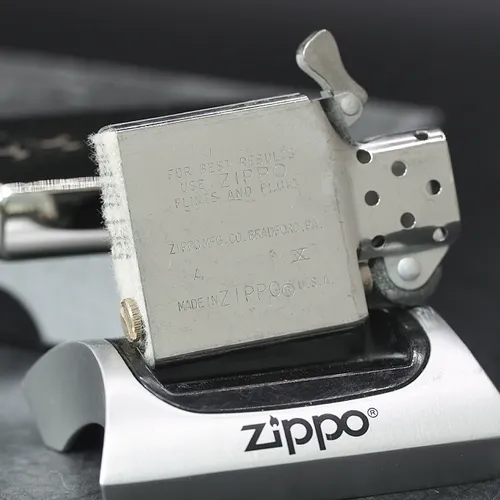 ZIPPO XƯA 1994 MẠ BẠC - HÀNG XƯA THẬP NIÊN 90s _ CHỦ ĐỀ FLORAL