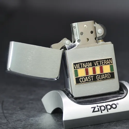 ZIPPO XƯA 1996 - HÀNG XƯA THẬP NIÊN 90s _ CHỦ ĐỀ VIETNAM VETERAN COAST GUARD