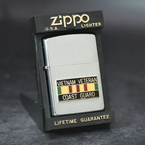 ZIPPO XƯA 1996 - HÀNG XƯA THẬP NIÊN 90s _ CHỦ ĐỀ VIETNAM VETERAN COAST GUARD