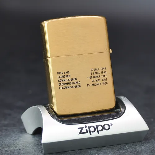 ZIPPO XƯA CHU NIÊN 32-86 - HÀNG XƯA THẬP NIÊN 80s _ CHỦ ĐỀ TÀU CHIẾN CORAL SEA CV 43
