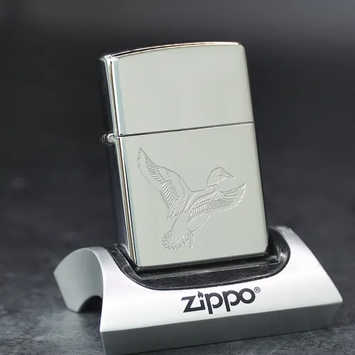 ZIPPO XƯA 1998  - HÀNG XƯA THẬP NIÊN 90s _ CHỦ ĐỀ MALLARD