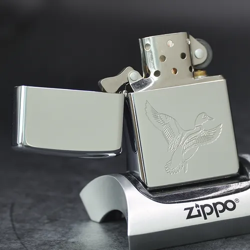 ZIPPO XƯA 1998  - HÀNG XƯA THẬP NIÊN 90s _ CHỦ ĐỀ MALLARD