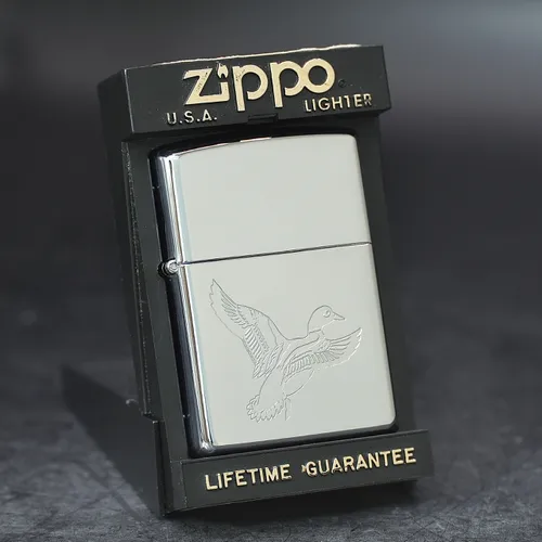 ZIPPO XƯA 1998  - HÀNG XƯA THẬP NIÊN 90s _ CHỦ ĐỀ MALLARD