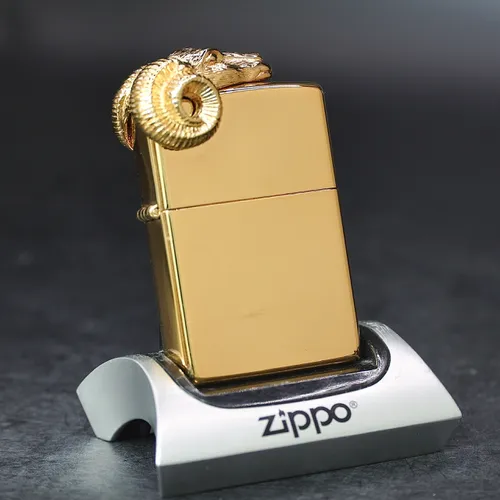 ZIPPO XƯA ĐẶC BIỆT 1994  - HÀNG XƯA THẬP NIÊN 90s _ CHỦ ĐỀ GOLDEN GOAT HEAD