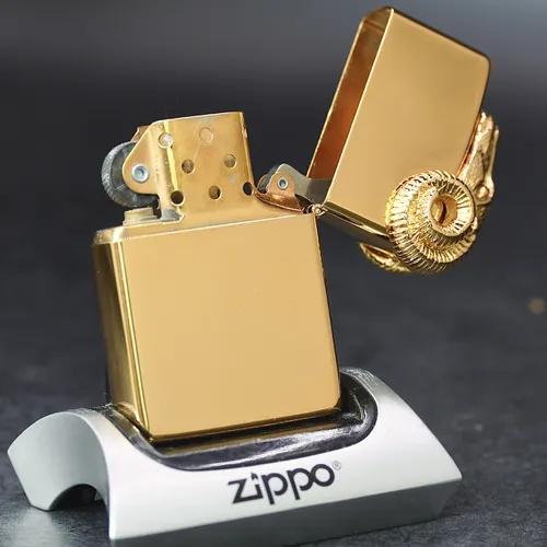 ZIPPO XƯA ĐẶC BIỆT 1994  - HÀNG XƯA THẬP NIÊN 90s _ CHỦ ĐỀ GOLDEN GOAT HEAD