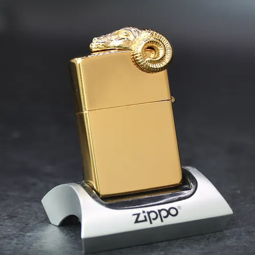 ZIPPO XƯA ĐẶC BIỆT 1994  - HÀNG XƯA THẬP NIÊN 90s _ CHỦ ĐỀ GOLDEN GOAT HEAD