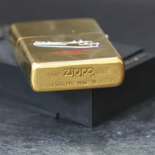 ZIPPO XƯA CHU NIÊN 32-92  - HÀNG XƯA THẬP NIÊN 90s _ CHỦ ĐỀ TÀU CHIẾN USNS COMFORT T-AH 20