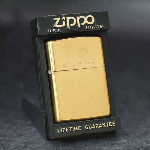 ZIPPO XƯA CHU NIÊN 32-92  - HÀNG XƯA THẬP NIÊN 90s _ CHỦ ĐỀ SOLID BRASS