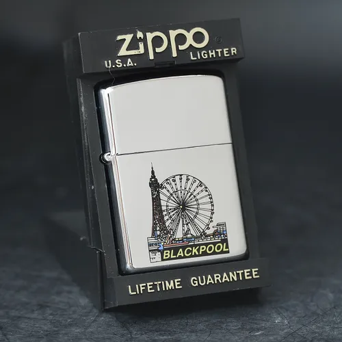ZIPPO XƯA 1996 - HÀNG XƯA THẬP NIÊN 90s _ CHỦ ĐỀ BLACK POOL FERRIS WHEEL