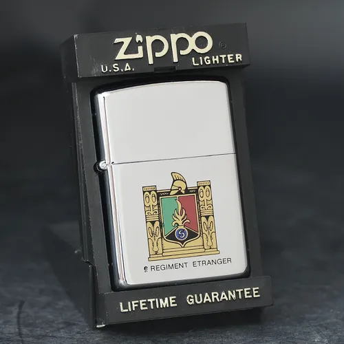 ZIPPO XƯA 1991 - HÀNG XƯA THẬP NIÊN 90s _ CHỦ ĐỀ REGIMENT ETRANGER