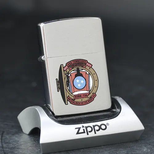 ZIPPO XƯA 1991 - HÀNG XƯA THẬP NIÊN 90s _ CHỦ ĐỀ U.S.S TENNESSEE