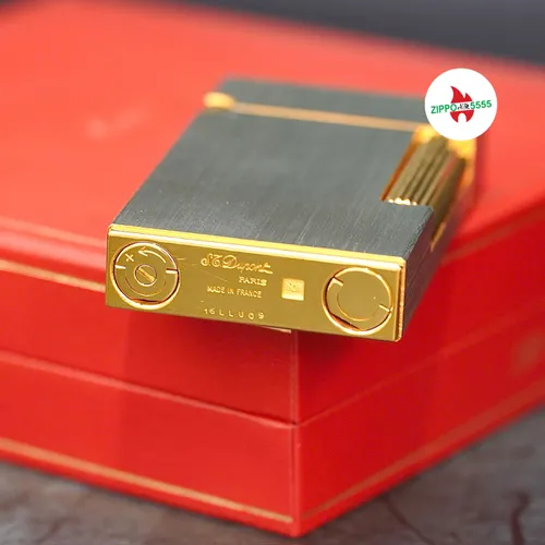 S.T. Dupont Chính Hãng Pháp Ligne 2 form cao bọc Palladium , hàng xưa thập niên 80s