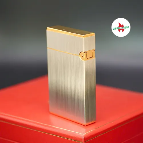 S.T. Dupont Chính Hãng Pháp Ligne 2 form cao bọc Palladium , hàng xưa thập niên 80s