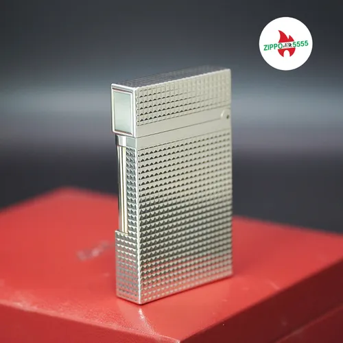 S.T. Dupont Chính Hãng Pháp Ligne 2 form cao bọc bạc, hàng xưa thập niên 90s