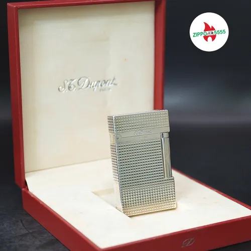 S.T. Dupont Chính Hãng Pháp Ligne 2 form cao bọc bạc, hàng xưa thập niên 90s